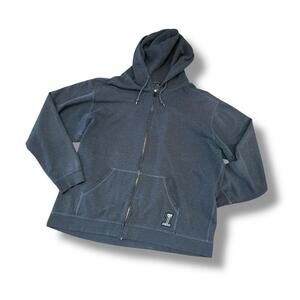 Dark Grey Harley Davidson Zip Up Hoodie